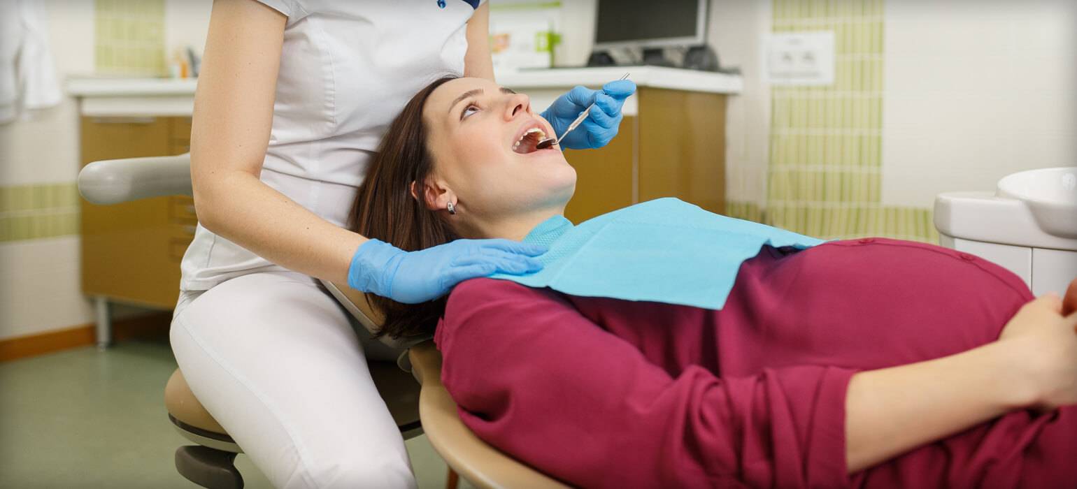 Dentalhealth Pregnancy Pregnant Woman getting dental care
